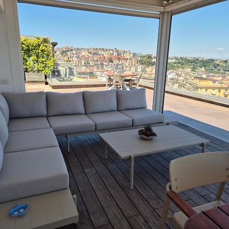 Terrazza Manu - Loft Suspended Over The City-Vomero Neapel Exterior foto